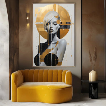 Quadro Stampa su Tela Riflessioni Silenziose - CupidoDesign