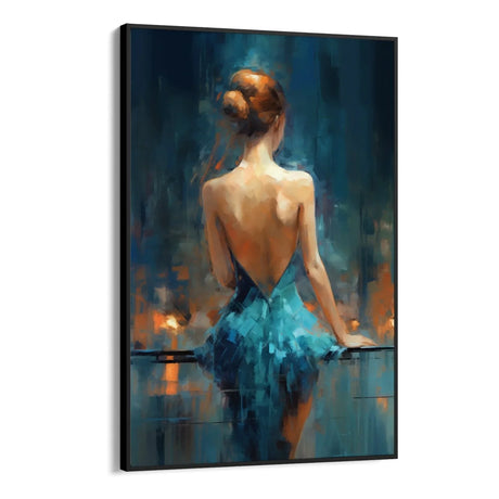 Quadro Stampa su Tela Riflesso di bellezza - CupidoDesign