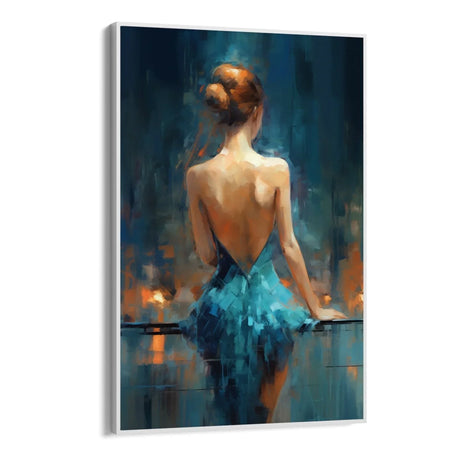 Quadro Stampa su Tela Riflesso di bellezza - CupidoDesign