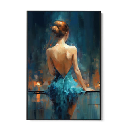 Quadro Stampa su Tela Riflesso di bellezza - CupidoDesign