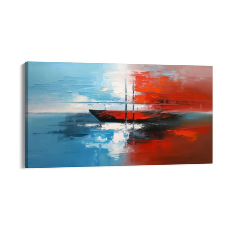 Quadro Stampa su Tela Riflesso di Vela - CupidoDesign