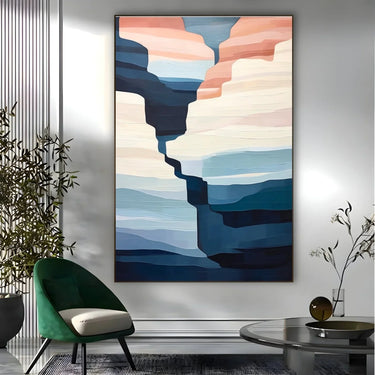 Quadro Stampa su Tela Riflesso sinfonico - CupidoDesign