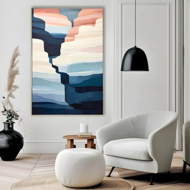 Quadro Stampa su Tela Riflesso sinfonico - CupidoDesign