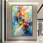 Quadro Stampa su Tela Rinascita cromatica - CupidoDesign