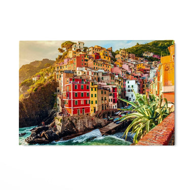 Quadro Stampa su Tela Riomaggiore, Cinque Terre - CupidoDesign