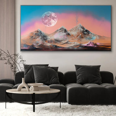 Quadro Stampa su Tela Riposo su Marte - CupidoDesign