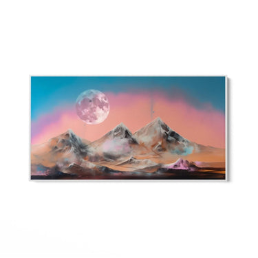 Quadro Stampa su Tela Riposo su Marte 50x100cm - CupidoDesign