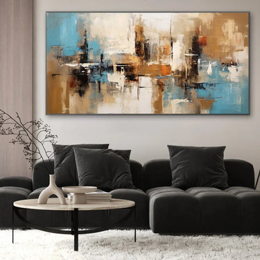 Quadro Stampa su Tela Risacca dell'Arte 75x150cm - CupidoDesign