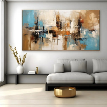 Quadro Stampa su Tela Risacca dell'Arte 75x150cm - CupidoDesign
