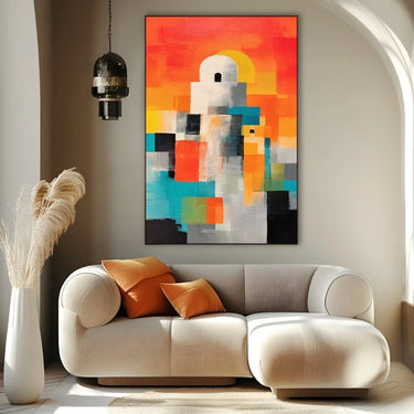 Quadro Stampa su Tela Risonanza di Pensieri - CupidoDesign