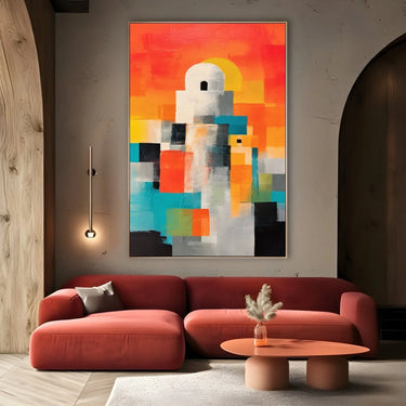 Quadro Stampa su Tela Risonanza di Pensieri - CupidoDesign