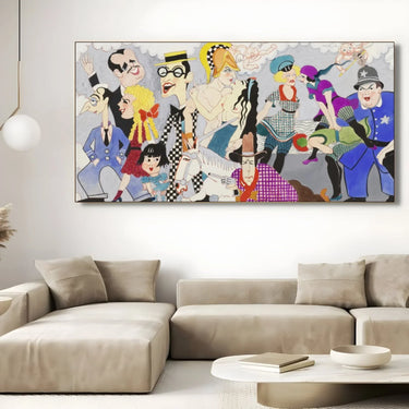 Quadro Stampa su Tela Ristorante Wilshire Bowl, John Decker - CupidoDesign