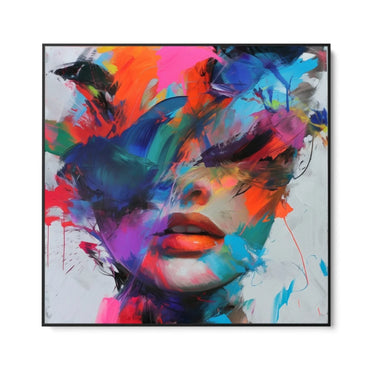 Quadro Stampa su Tela Risveglio Cromatico - CupidoDesign