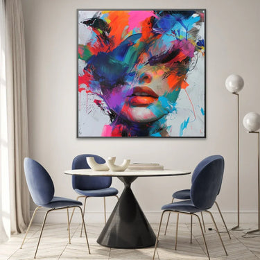 Quadro Stampa su Tela Risveglio Cromatico - CupidoDesign