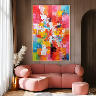 Quadro Stampa su Tela Risveglio di Colori - CupidoDesign