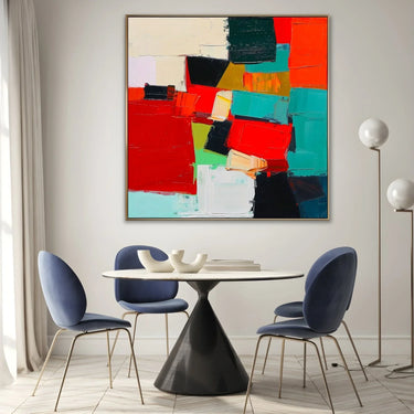 Quadro Stampa su Tela Ritmi di Colore - CupidoDesign