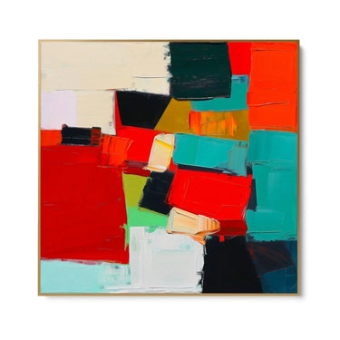 Quadro Stampa su Tela Ritmi di Colore - CupidoDesign