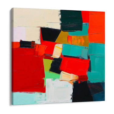 Quadro Stampa su Tela Ritmi di Colore - CupidoDesign
