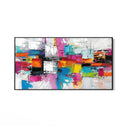 Quadro Stampa su Tela Ritmo Rubino - CupidoDesign