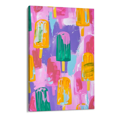 Quadro Stampa su Tela Ritmo Vibrante - CupidoDesign