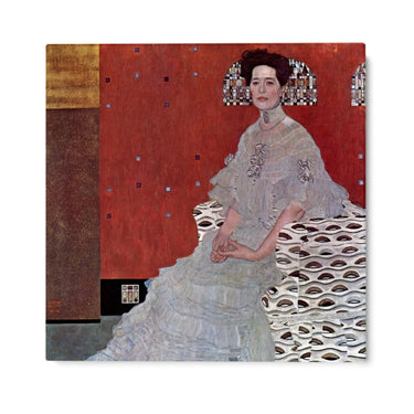 Quadro Stampa su Tela Ritratto di fritza riedler - Gustav Klimt - CupidoDesign