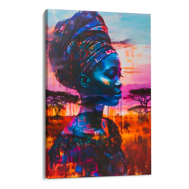 Quadro Stampa su Tela Ritratto di Grazia - CupidoDesign
