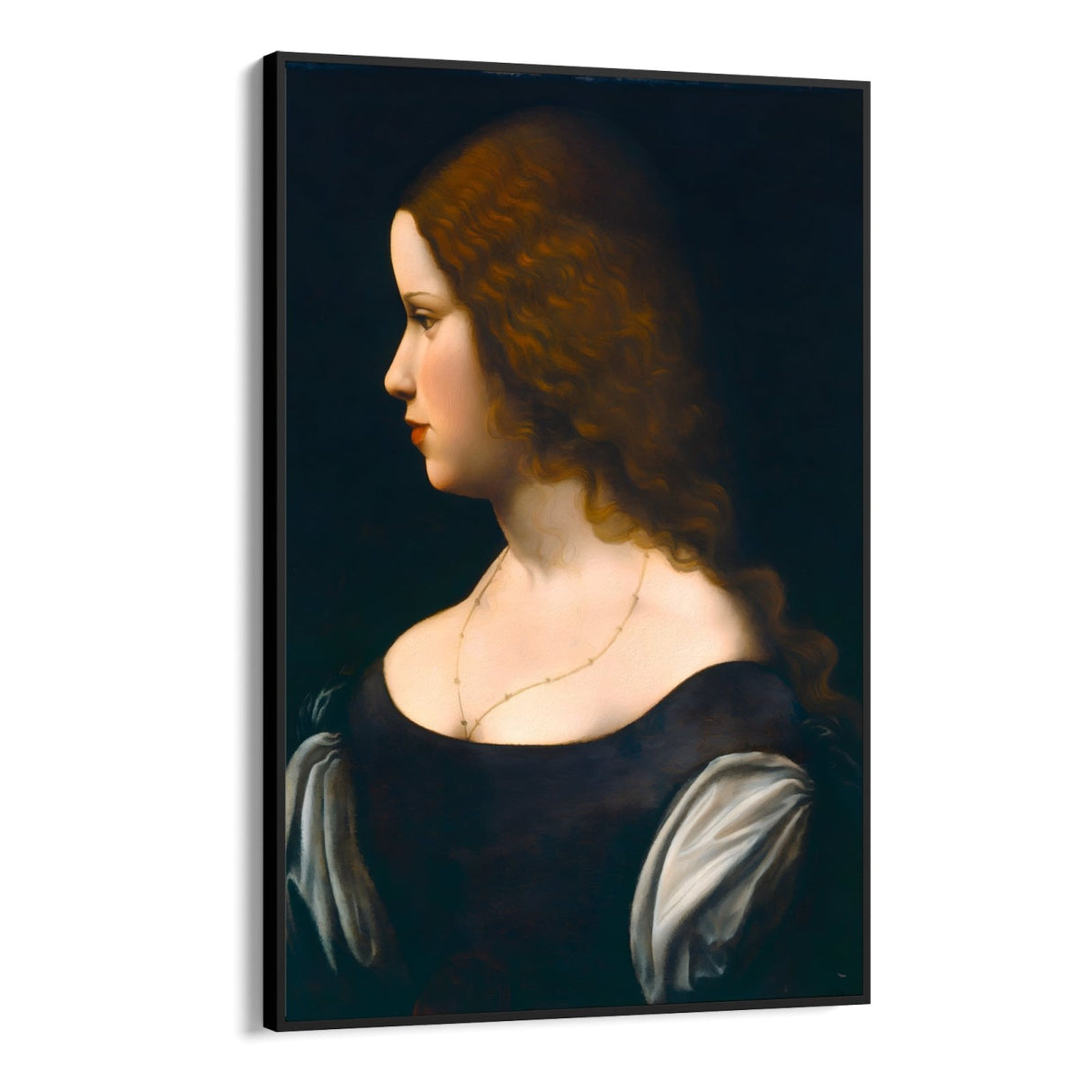 Portrait d'une jeune femme, Léonard de Vinci