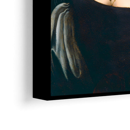 Porträtt av en ung kvinna, Leonardo Da Vinci