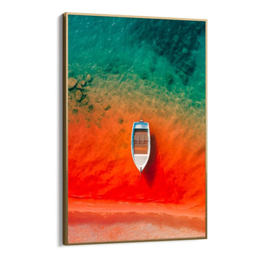 Quadro Stampa su Tela Riva Silenziosa - CupidoDesign