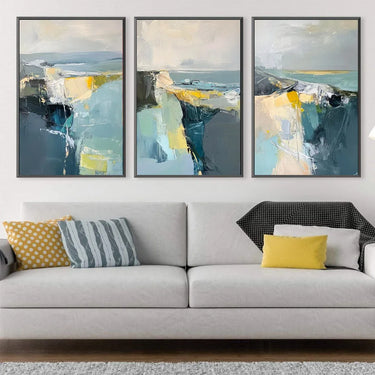 Quadro Stampa su Tela Riviera Celeste - CupidoDesign