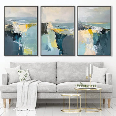 Quadro Stampa su Tela Riviera Celeste - CupidoDesign