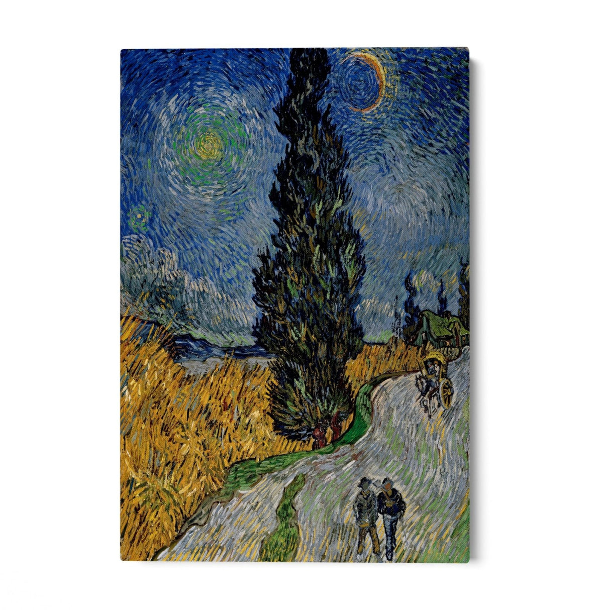 Camino con ciprés y estrella, Vincent Van Gogh