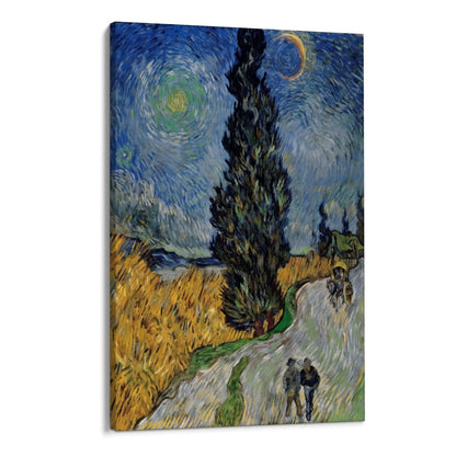 Route avec Cyprès et Étoile, Vincent Van Gogh