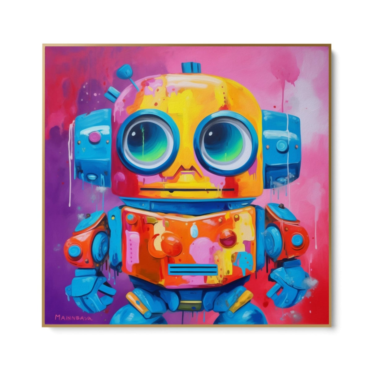 Graffitis de robots