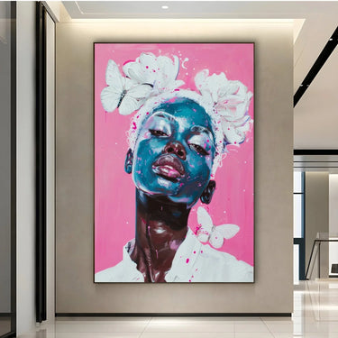 Quadro Stampa su Tela Rosa Celestiale - CupidoDesign