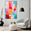 Quadro Stampa su Tela Rosa Delicato - CupidoDesign