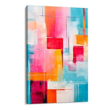 Quadro Stampa su Tela Rosa Delicato - CupidoDesign