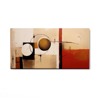 Quadro Stampa su Tela Rosso astratto - CupidoDesign