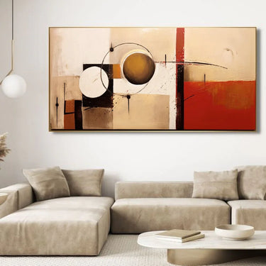 Abstract red