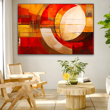 Quadro Stampa su Tela Rosso Estremo - CupidoDesign