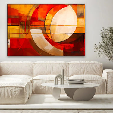 Quadro Stampa su Tela Rosso Estremo - CupidoDesign
