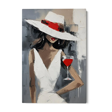 Quadro Stampa su Tela Rosso passione - CupidoDesign