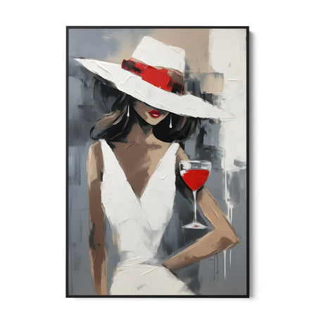 Quadro Stampa su Tela Rosso passione - CupidoDesign