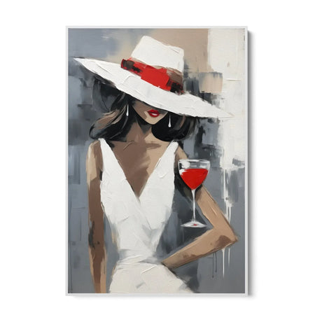 Quadro Stampa su Tela Rosso passione - CupidoDesign