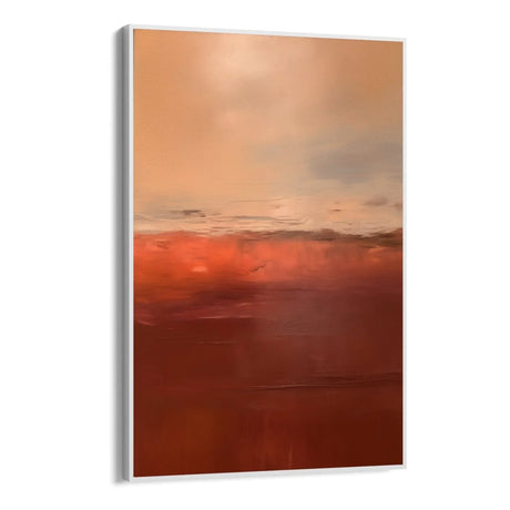 Quadro Stampa su Tela Rosso Raffinato - CupidoDesign