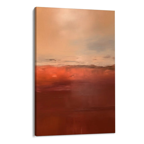 Quadro Stampa su Tela Rosso Raffinato - CupidoDesign