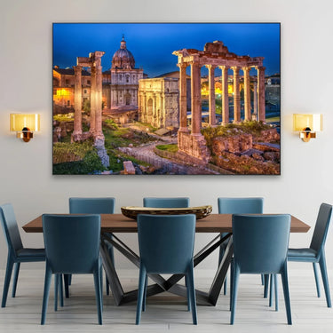 Quadro Stampa su Tela Rovine del Foro Romano, Roma - CupidoDesign