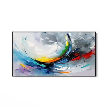 Quadro Stampa su Tela Ruota arcobaleno - CupidoDesign