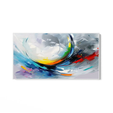 Quadro Stampa su Tela Ruota arcobaleno - CupidoDesign