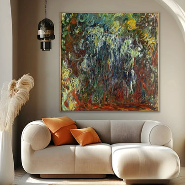Quadro Stampa su Tela Salice piangente - Claude Monet - CupidoDesign